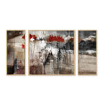 " Abstract " 3 - Pieces