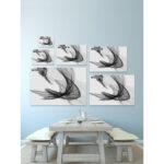 " Abstract Black And White 20-29-04 " by Irena Orlov - Image 4