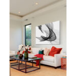 " Abstract Black And White 20-29-04 " by Irena Orlov - Image 7