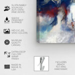 " Abstract Explosive Shade, Modern & Contemporary White " - Image 7