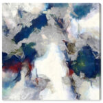 " Abstract Explosive Shade, Modern & Contemporary White " - Image 2