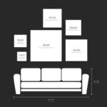 " Abstract Halfway In Black And White, Modern & Contemporary Black " by Oliver Gal - Image 4