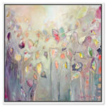 " Abstract Michaela Nessim - Butterfly Dance, Modern & Contemporary Pink " by Oliver Gal - Image 6