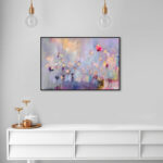 " Abstract Michaela Nessim - Infinitely Divine, Modern & Contemporary Pink " by Oliver Gal - Image 3