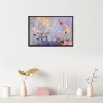 " Abstract Michaela Nessim - Infinitely Divine, Modern & Contemporary Pink " by Oliver Gal - Image 2