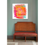 " Abstract New Yorker In Spring Watercolor " - Image 3