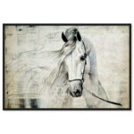 " Animals Antiqus Equus, Cabin / Lodge Gray " by Oliver Gal - Image 2