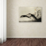 " Art Deco Woman Greyhounds " by Vintage Apple Collection