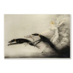 " Art Deco Woman Greyhounds " by Vintage Apple Collection - Image 2