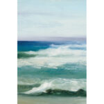 " Azure Ocean III " by Julia Purinton Painting Print - Image 2
