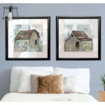 " Barn At Dusk " 2 - Pieces - Image 4