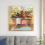 " Bathtub Bouquet II " Painting Print - Image 2