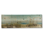"Beach Sand Dunes Long" Photograph Print on Planked Wood Wall Art - Image 5