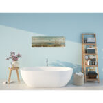 "Beach Sand Dunes Long" Photograph Print on Planked Wood Wall Art - Image 6