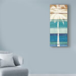 " Beachscape Palms V " by Michael Mullan