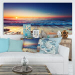 " Beautiful Sunrise Over Blue Sea " - Image 4