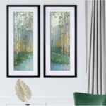 " Birch Reflections " 2 - Pieces