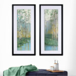 " Birch Reflections " 2 - Pieces - Image 2