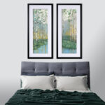 " Birch Reflections " 2 - Pieces - Image 3