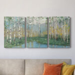 " Birch River Reflections " 3 - Pieces