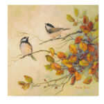 " Birds Of Autumn " by Barbara Mock - Image 7