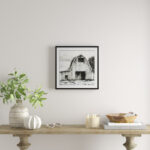 " Black And White Barn II "