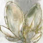 " Blooming Gold I " by Jennifer Goldberger