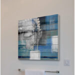 " Blue Buddha " by Parvez Taj - Image 2