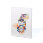 " Blue Fish " by Pat Saunders-White Painting Print - Image 2