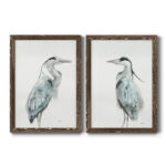 " Blue Heron I " 2 - Pieces - Image 4