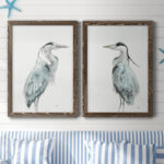 " Blue Heron I " 2 - Pieces - Image 8