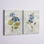 " Blue Linen Geranium " 2 - Pieces - Image 5