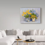 " Blue White " by Barbara Mock - Image 4