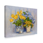 " Blue White " by Barbara Mock - Image 7