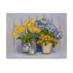 " Blue White " by Barbara Mock - Image 8