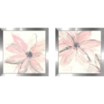 " Blush Clematis I " 2 - Pieces - Image 3