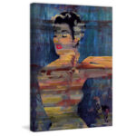 " Bright Red Lips " by Parvez Taj