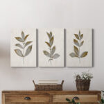" Bronze Leaf I " 3 - Pieces - Image 5