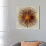 " Bronze Sunburst I " by Abby Young