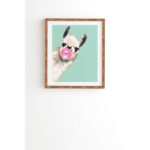 " Bubble Gum Snea Llama Green " by Big Nose Works - Image 5