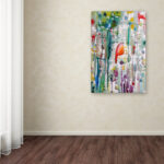 " Cache Cache " by Sylvie Demers Painting Print - Image 8