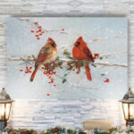 " Cardinals In Winter "