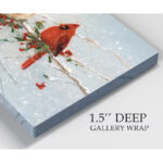 " Cardinals In Winter " - Image 3
