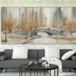 " Central Park " Painting Print