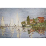 " Chapelton At Argenteuil " by Claude Monet - Image 2