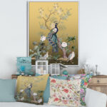 " Chinoiserie With Birds And Peonies VI " - Image 2