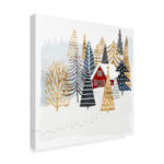 " Christmas Chalet I " by Victoria Borges Painting Print - Image 7