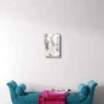 " Cinder & Smoke I " by Vanna Lam Painting Print - Image 4