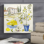 " Citron III " by Anne Tavoletti Painting Print