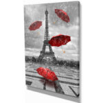 " Cityscapes 'Flying Umbrella With Eiffel Tower " - Image 5